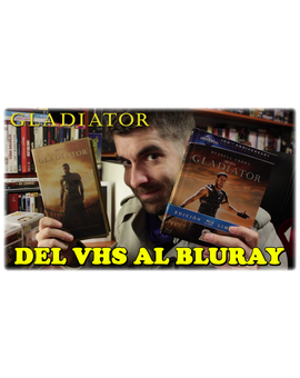 - GLADIATOR: Mi colección (Bluray / DVD / VHS) -