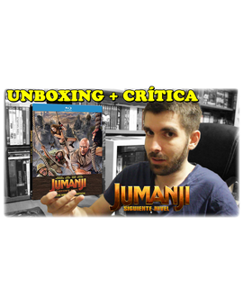 - Jumanji: Siguiente Nivel  (Steelbook) | Opinión + Unboxing -