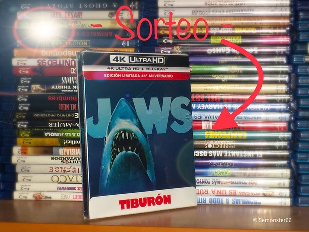 - SORTEO: Tiburón (Steelbook UHD) -
