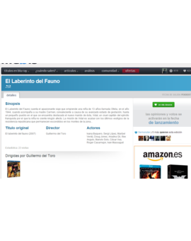 Por fin el laberinto del fauno verá luz en nuestro país!!!
