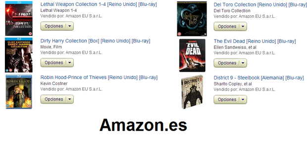 Mi última cesta en Amazon.es para la semana que viene...