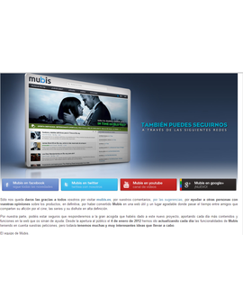 Mubis cumple, mañana día 4, su primer año en abierto.