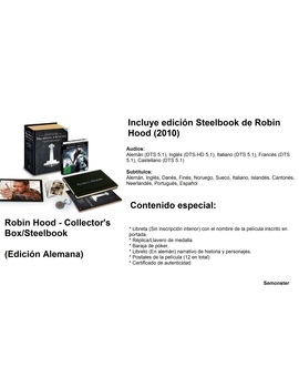Ediciones recomendadas y extras: Robin Hood Box