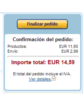 Los gastos de envío de Amazon.es siguen igual (Falsa alarma)