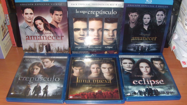 Colección saga Crepúsculo (Ahorrarse comentarios)