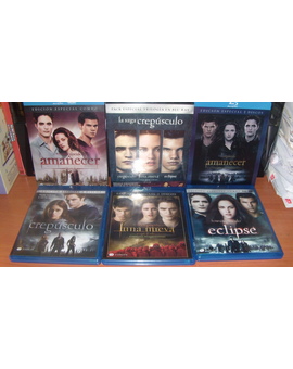Colección saga Crepúsculo (Ahorrarse comentarios)