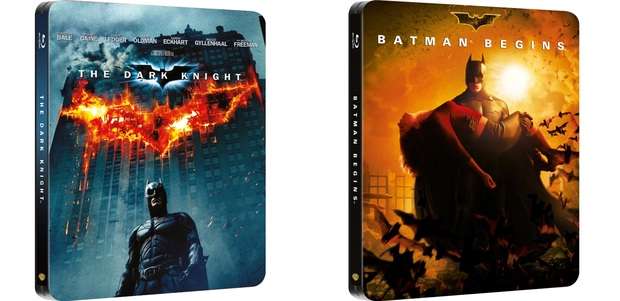 Steelbook UK (Batman Begins y El caballero oscuro)