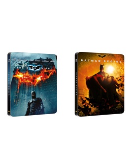 Steelbook UK (Batman Begins y El caballero oscuro)