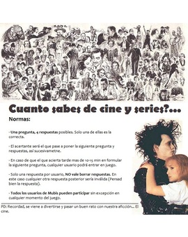 Cuanto sabes de cine y series? (Juego) 11/7