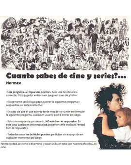 Cuanto sabes de cine y series? (Juego) 17/7