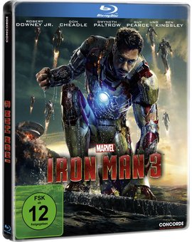 Iron Man 3 (Steelbook alemán)