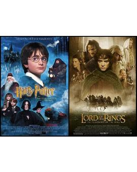 Duelos de Cine: Sagas Harry Potter -  El señor de los anillos