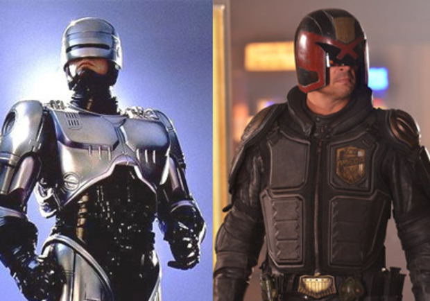 Duelos de Cine: Robocop - Dredd