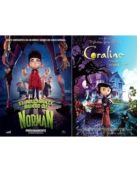 Duelos de Cine: El alucinante mundo de Norman - Los mundos de Coraline