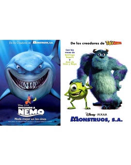 Duelos de Cine: Buscando a Nemo - Monstruos S.A