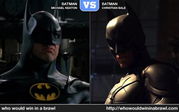 Duelos de Cine: Batman Michael Keaton - Cristian Bale