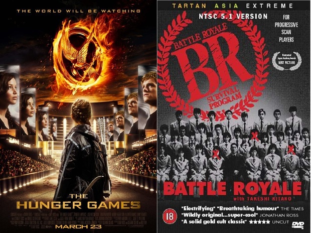 Duelos de Cine: Los juegos del hambre - Battle Royale