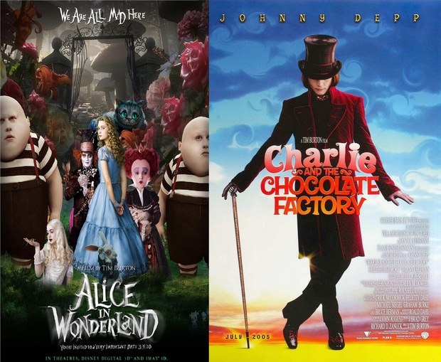 Duelos de Cine: Alicia en el país de las maravillas - Chalie y la fábrica de chocolate