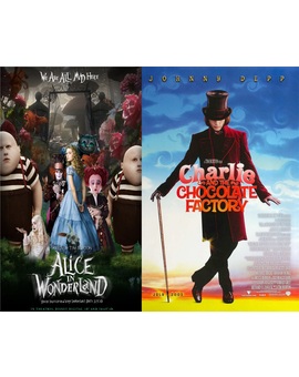 Duelos de Cine: Alicia en el país de las maravillas - Chalie y la fábrica de chocolate