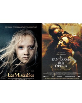 Duelos de Cine: Los miserables - El fantasma de la ópera