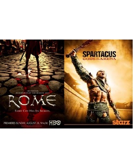 Duelos de Cine: Series Roma - Spartacus