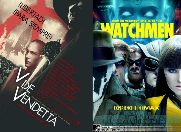 Duelos de Cine: V de Vendetta - Watchmen