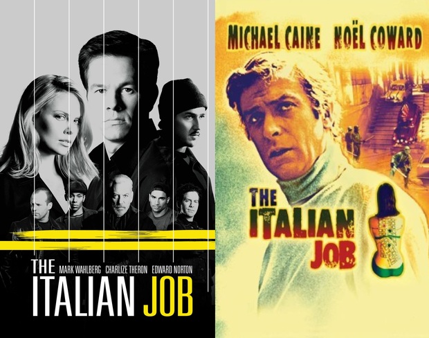 Duelos de Cine: The italian job (2003) - The italian job (1969)