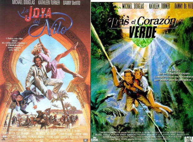 Duelos de Cine: La joya del Nilo - Tras el corazón verde