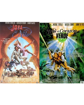 Duelos de Cine: La joya del Nilo - Tras el corazón verde