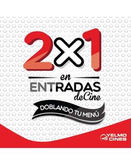 2x1 en entradas de Cine (Oferta para Yelmo Cines)