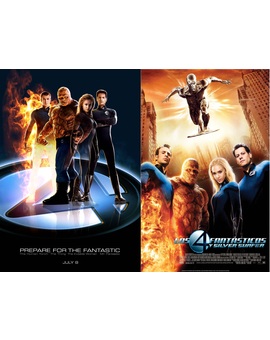Duelos de Cine: Los 4 fantásticos - Los 4 fantásticos y Silver Surfer