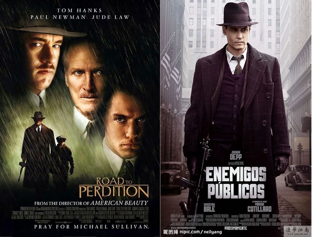 Duelos de Cine: Camino a la perdición - Enemigos públicos