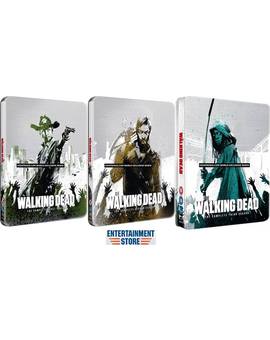 The Walking Dead Season 1,2 SteelBook Season 3 Jumbo SteelBook Entertainment Store Exclusive UK - HDN World