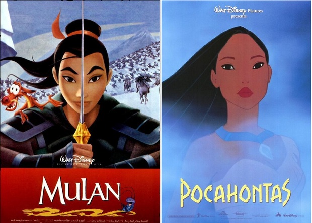 Duelos de Cine: Mulán - Pocahontas