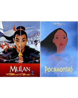 Duelos de Cine: Mulán - Pocahontas