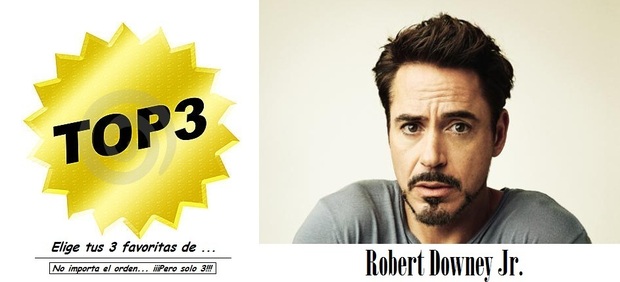 Top 3 de... Robert Downey Jr.