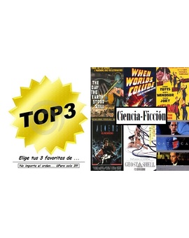 Top 3 de... Ciencia ficción (Género)