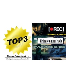 Top 3 de... Metraje Encontrado (mockumentaries)