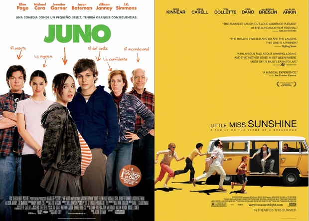 Duelos de Cine: Juno - Pequeña miss sunshine