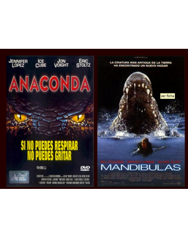 Duelos de Cine: Anaconda - Mandíbulas