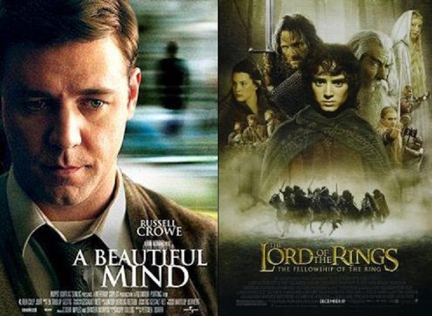 Duelos de Cine: Una mente maravillosa - La comunidad del anillo