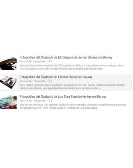 Tres nuevos reportajes ya visibles en la web.