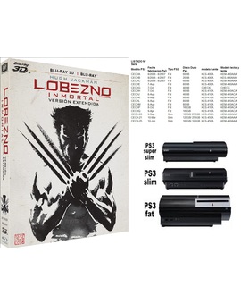 Versión extendida de 'Lobezno inmortal' - ¿Que Modelo de PS3 tenéis?¿Os funciona?