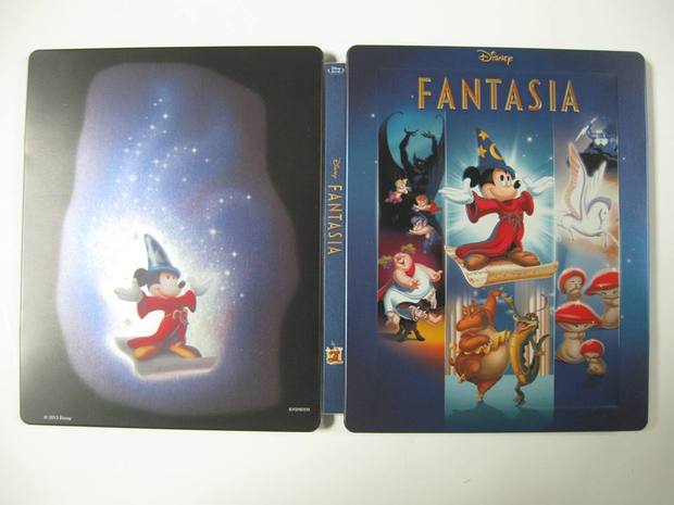 FANTASIA - Diseño del Steelbook de Zavvi
