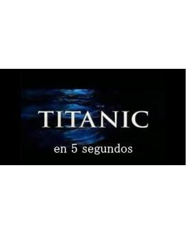 Se os hizo larga la película Titanic? Aquí tenéis una versión reducida de la película.