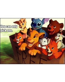 Cachorros Disney ¿Cual es vuestro favorito?
