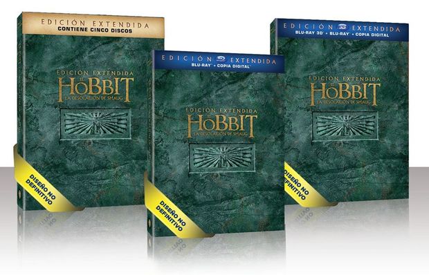 Diseños de las extendidas de 'La desolación de Smaug'.
