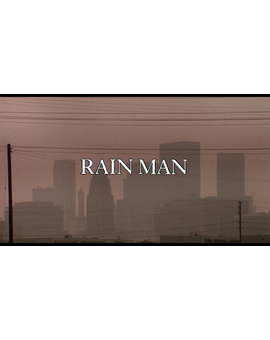 'Rain Man' - Pequeña muestra de comparativa de imagen