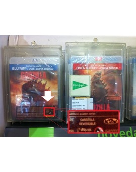 Como saber si la caratula Warner es reversible?