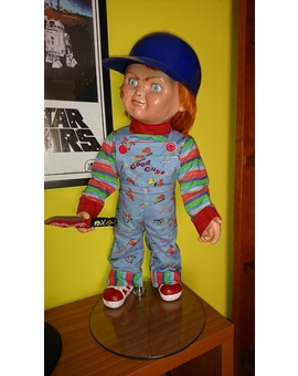 Chucky a escala real 70cm de muñeco!!! ;-D 